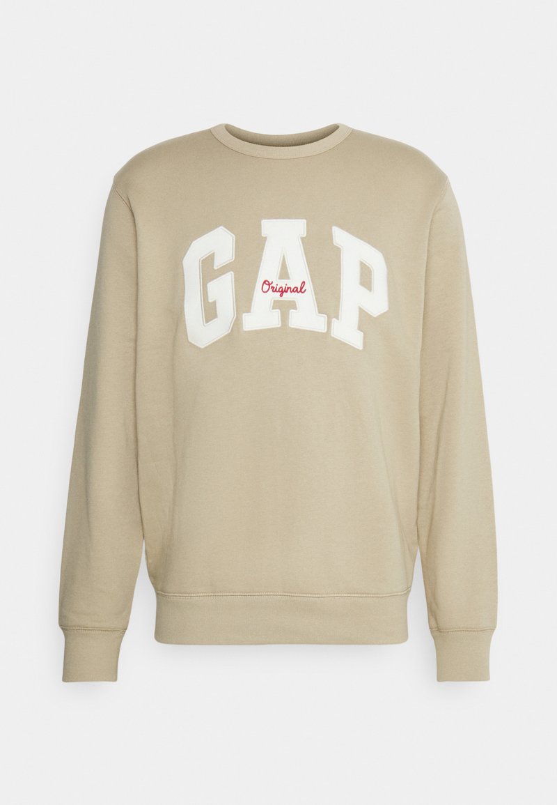 GAP ORIGINAL ARCH CREW - Camisola - beige