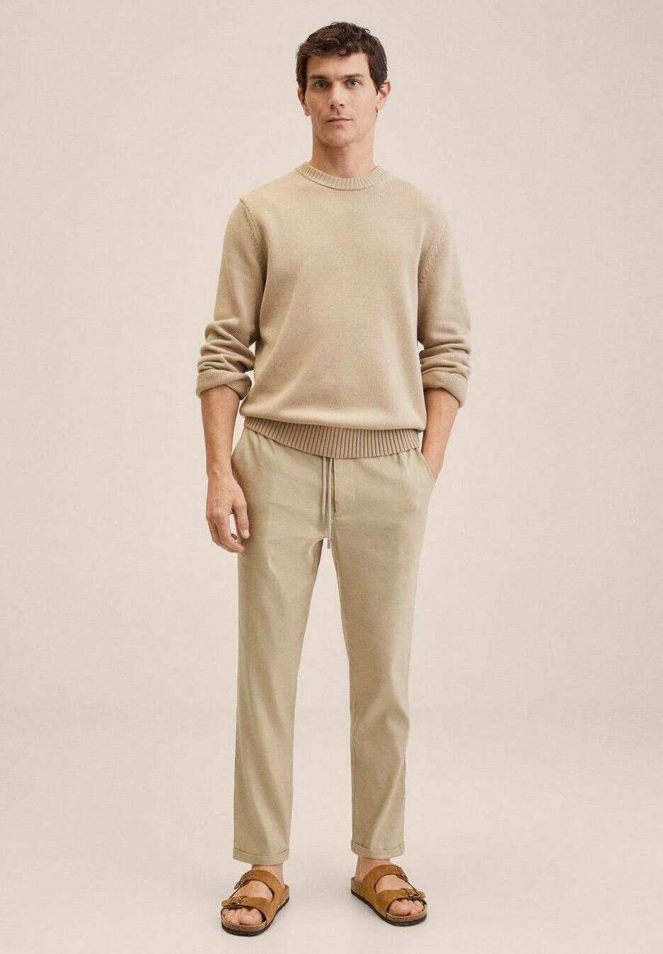 Mango DARREN - Pantaloni - beige - Zalando.it