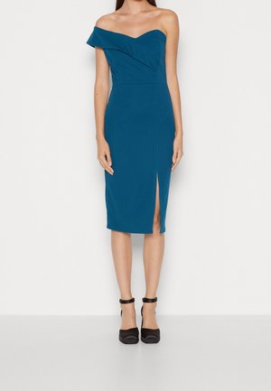 Cocktailjurk - teal