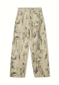 BAGGY PRINTED - Loose Jeans - evergreen