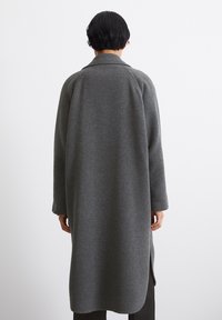 Marc O'Polo RAGLAN SLEEVE - Klassischer Mantel - deep grey melange