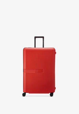 Delsey Paris BLOCK HARDSIDE ROLLEN 76 CM - Trolley - red