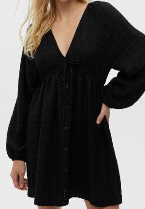 Robe de jour - mottled black