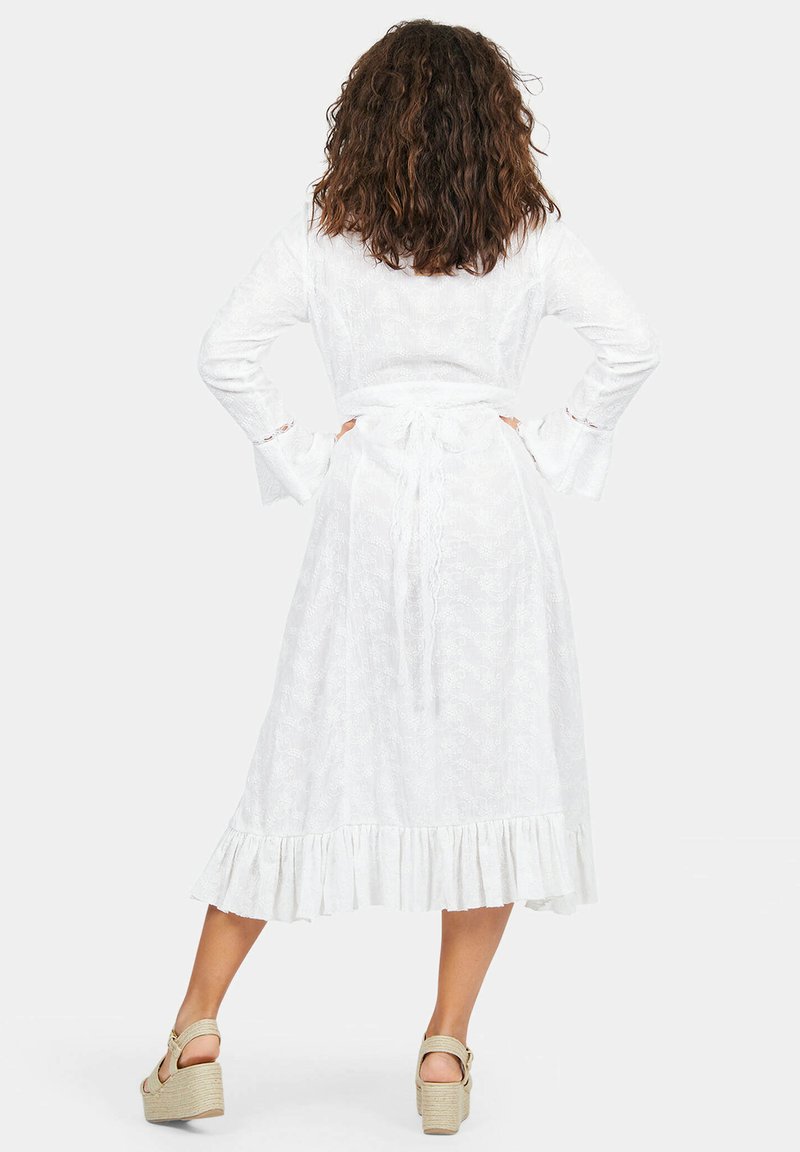 Isla Ibiza Bonita Cocktailkleid Festliches Kleid White Weiss Zalando De 
