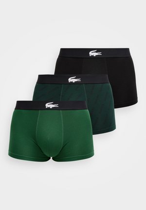 COURTS 3 PACK - Boxer aderenti - sinople/black/green