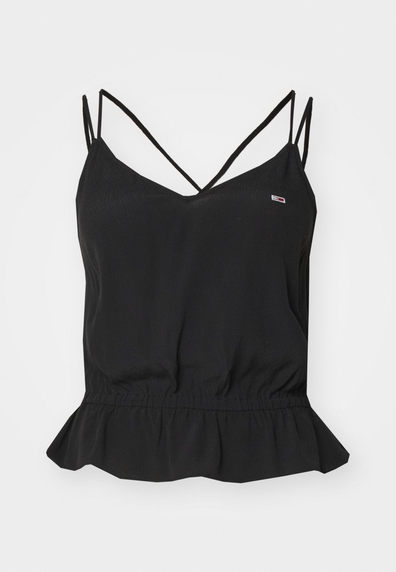 Tommy Jeans Top zwart Tommy Jeans Top zwart