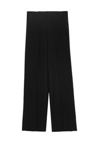 Calliope PALAZZO BANDA STRASS - Pantaloni - ultrablack