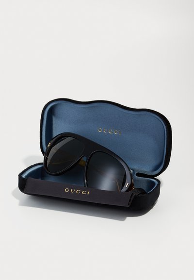 Gucci UNISEX - Óculos de sol - black/gold-coloured