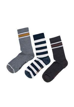 GIFT BOX OF 3 CUSHIONED - Calze - multi - charlestown mix