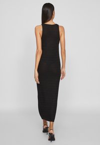 VILA VIMARGOT OPEN O NECK  - Robe longue - black beauty