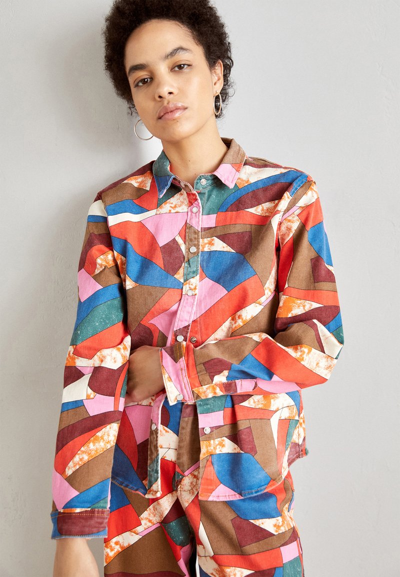 Lollys Laundry AGUSTA SHIRT Overhemdblouse multi/meerkleurig