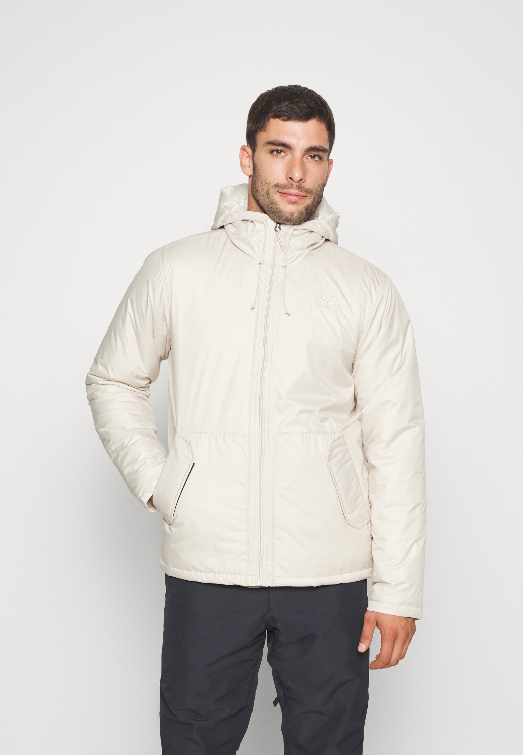 The North Face AUBURN HOODIE - Snowboard jacket - sandstone/beige -  Zalando.de