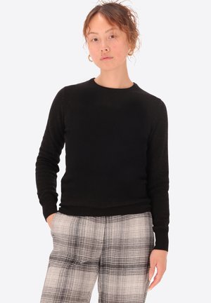 GEPPI CREW NECK - Maglione - black