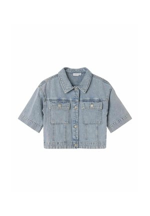 Blus - light blue denim