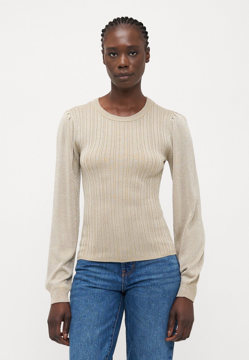 Vero Moda Tall VMTALIA O NECK - Pulóver - eucalyptus/silver-coloured