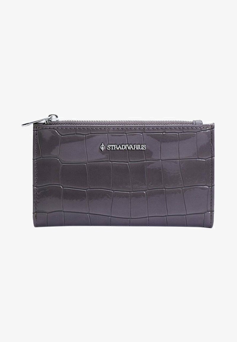 Stradivarius BASIC MIT KROKOPRÄGUNG - Novčanik - dark grey