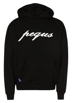 PEQUS, Kapuzenpullover - schwarz