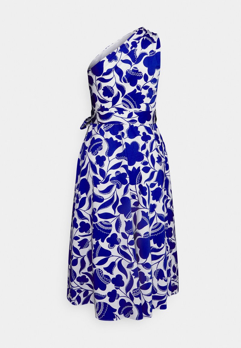 Damen Freizeitkleider | kate spade new york ZIG ZAG FLORAL BELTED SABRINA DRESS Freizeitkleid blueberry/blau - RB66795 Damen Freizeitkleider | kate spade new york ZIG ZAG FLORAL BELTED SABRINA DRESS Freizeitkleid blueberry/blau - RB66795