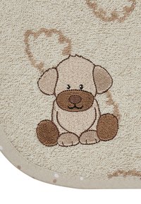 Sterntaler HUND LUCKY - Bib - ecru