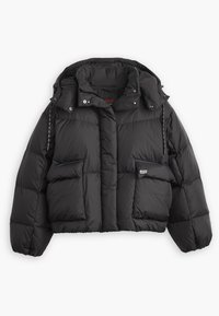 WESTERN SHORT BUBBLE PUFFER - Vinterjakke - caviar