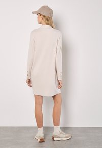 Apricot SOFT TOUCH COCOON - Gebreide jurk - stone