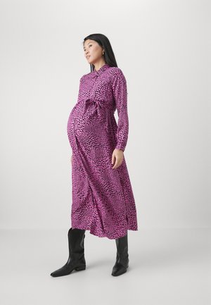 OLMNOELLE LIFE DRESS - Skjortekjole - strawberry moon