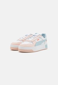 Puma CARINA STREET - Sportbačiai - white/frosted dew/island pink