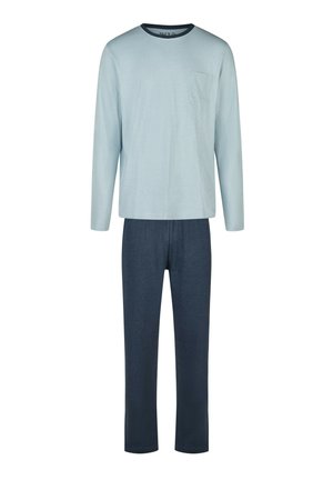 SET - Pyjama - light blue striped dark blue
