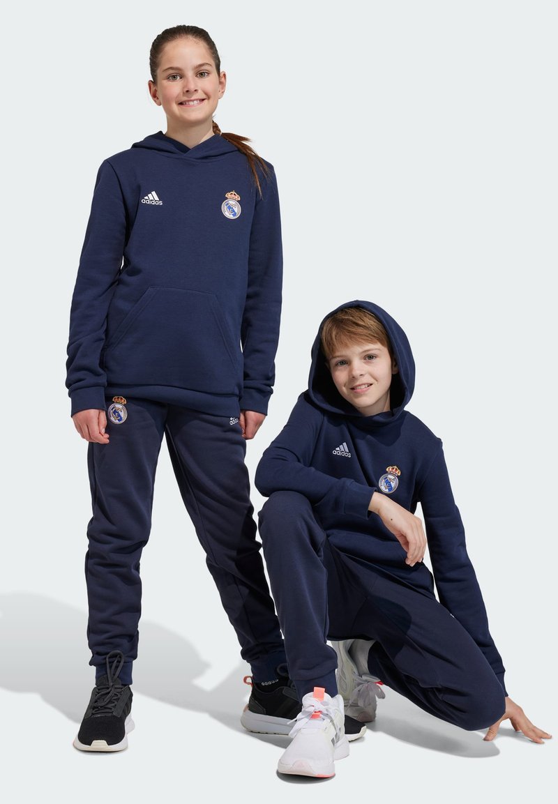 adidas Performance REAL MADRID PANTS KIDS - Pantalon de surv??tement - legend ink/noir - ZALANDO.FR