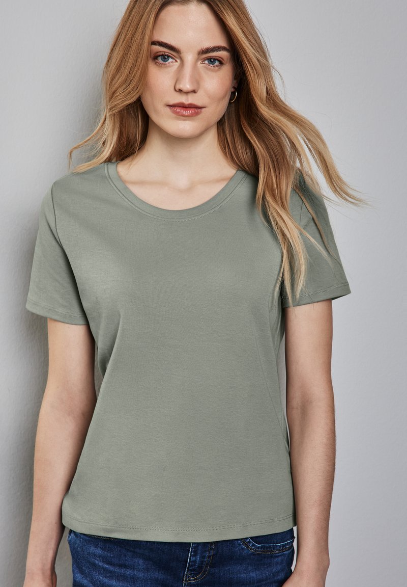 Street One Jednoduché tričko - grün