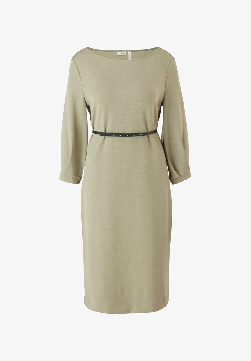 s.Oliver BLACK LABEL Shift dress - light green - (Pre-owned) - Zalando.ie s.Oliver BLACK LABEL Shift dress - light green - (Pre-owned) - Zalando.ie