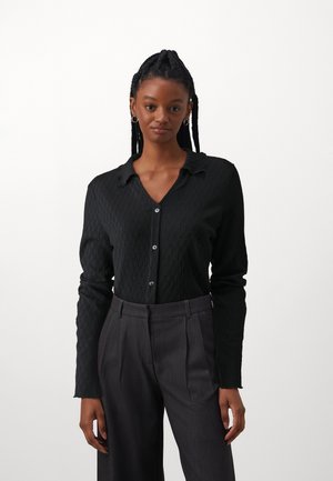 ONLSANNI - Button-down blouse - black