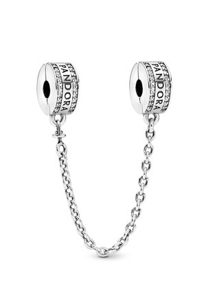 LOGO SAFETY CLIP - Adorno - silver coloured