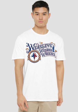 Cotton Soul, HARRY POTTER WEASLEYS SHOP - Print T-shirt - white