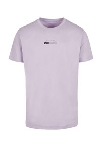 BECOME THE CHANGE TEE - T-Shirt print - lilac