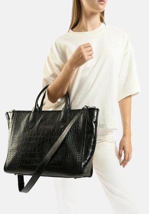 CROCO - Tote bag - black