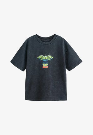 Next, REGULAR FIT - TOY STORY T-SHIRT . - Tričko s potlačou - black washed
