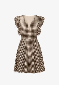 Ei valittu, brown/cream dogtooth