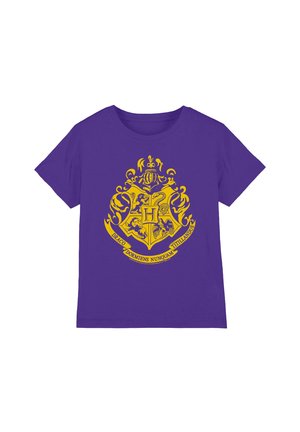 Cotton Soul, HARRY POTTER HOGWARTS CREST UNISEX - T-Shirt print - purple