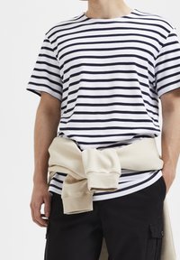 Selected Homme Camiseta estampada - white