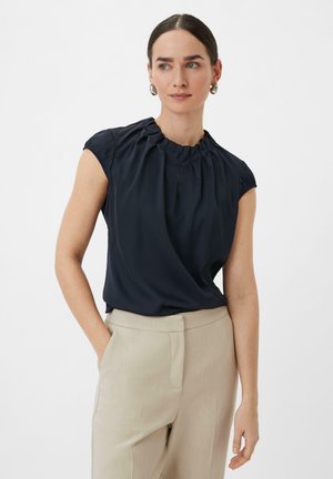 ORNÉ DE FRONCES - Blouse - navy