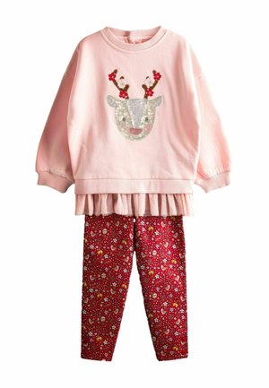 REGULAR FIT - SEQUIN SET  . - Sweater - pink reindeer