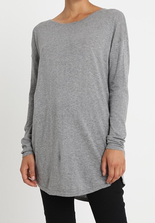 TOM TAILOR DENIM Strickpullover - mottled grey