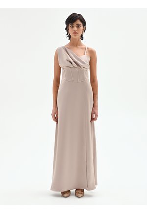 LUNGO CORPETTO - Robe de cocktail - beige turtle
