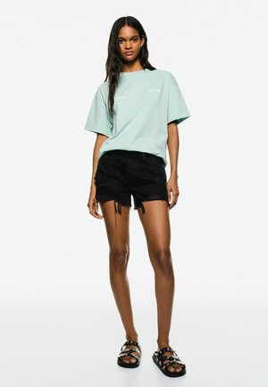 SHORT SLEEVE - T-Shirt print - turquoise