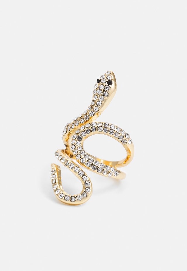WIN PAVE SNAKE WRAP - Bague - gold-coloured