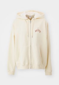 LINEUP OVERSIZED ZIP - Sweatjakke - parchment