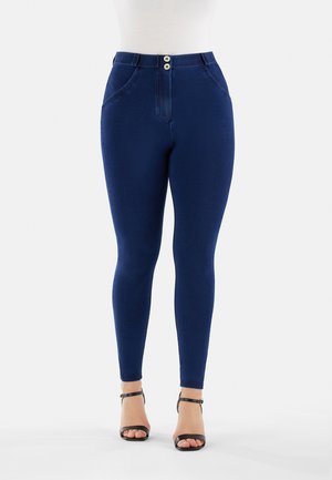 WR UP CURVY GAMBA SUPER - Vaqueros pitillo - dark jeans seams on tone