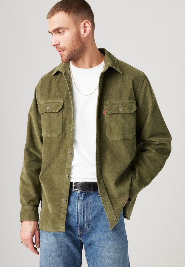 JACKSON WORKER OVERSHIRT - Hemd - olive night