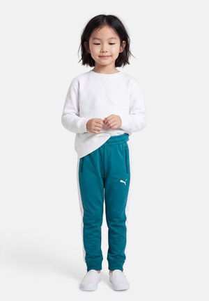 ALWAYS ON TRACK - Pantaloni de trening - emerald ice